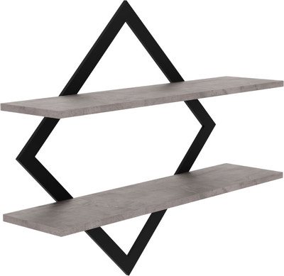 Полка Макс Стайл ПнР-500-2-1 навесная (оникс)