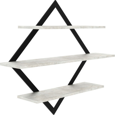 Полка Макс Стайл ПнР-600-3-1 Навесная (бетон)