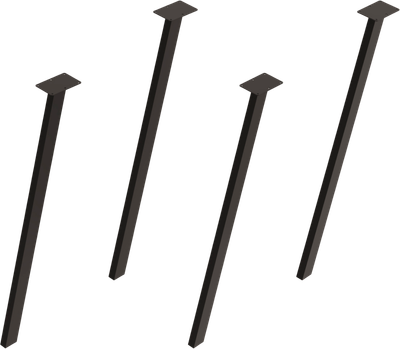 Подстолье Макс Стайл ПМ-4 (черный матовый)