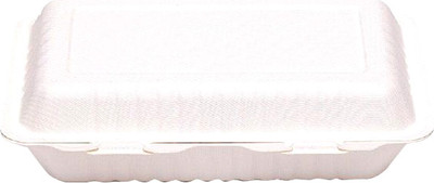 Набор одноразовых ланч-боксов Паксервис Ланч-бокс / 288623 (50шт, белый)