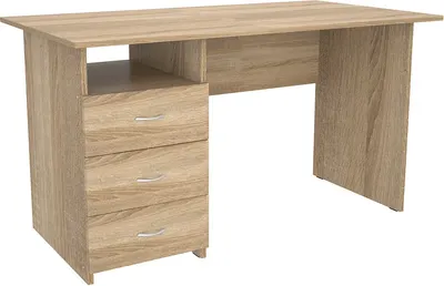 Письменный стол МДК СТК18ДСР с тумбой 1400x700x750