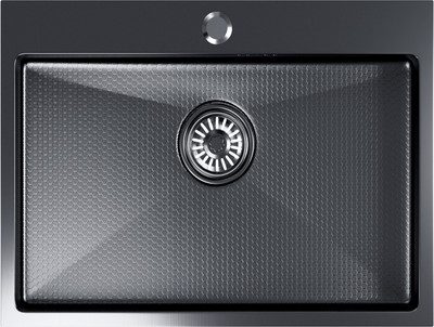 Мойка кухонная Berge 6050 Decor Premium (черный)