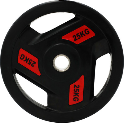 Диск для штанги UNIX Fit Pro / DG25RUBPRD (25кг, красный)