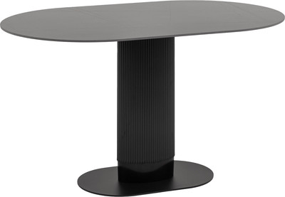 Обеденный стол Stool Group Mystery 130x80 / T-015 (черный/керамика)