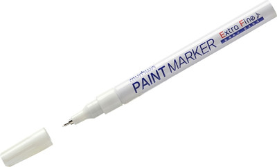 Маркер-краска MunHwa Extra Fine Paint Marker 1мм / 08-7205 (белый)