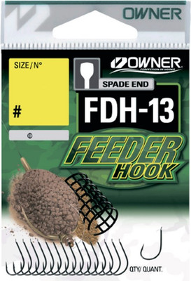Набор крючков рыболовных Owner Feeder Hook FDH-13 BC №14 / 56938-14 (17шт)