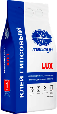 Клей для гипсокартона Тайфун Люкс (5кг)