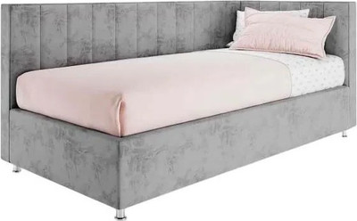 Односпальная кровать Elmax Ровена 90x200 угол левый (Glory 16)