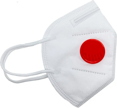 Респиратор KN95 KN99 FFP3 с клапаном выдоха (белый)
