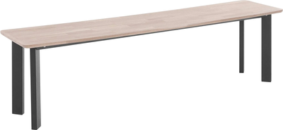 Скамья Dipriz Viby 1640 / Д.9122.1 (дуб/белесый дуб)