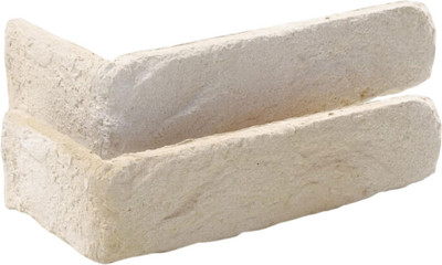 Декоративный камень гипсовый Stone Mill Кирпич Лофтбрик угловой элемент ПГД-1-Л У102 (бежевый)