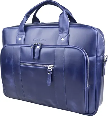 Сумка для ноутбука Carlo Gattini Premium Ruffo / 1005-19 (темно-синий)