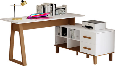 Письменный стол Dipriz Вест угловой / Д.60064.1 (сосна+ЛДСП/водный лак)