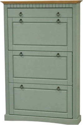 Тумба для обуви Dipriz Неаполь 3 дв.,1 ящ. / Д.15032.2 (крышка антик)