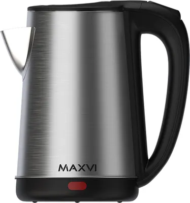 Электрочайник Maxvi KE1822S (серебристый/черный)