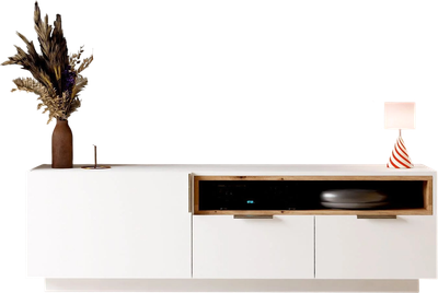 Тумба Dipriz Melamine 3 двери / Д.50196.1 (белый/артизан)