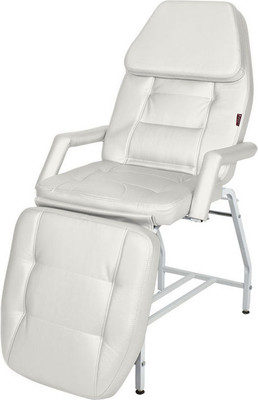 Косметологическое кресло Элеганс Релакс (белый)