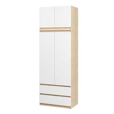 Шкаф Soma ШК-2 80-235 (дуб сонома/белый)