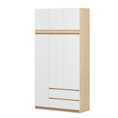 Шкаф Soma ШК-3 120-235 (дуб сонома/белый)