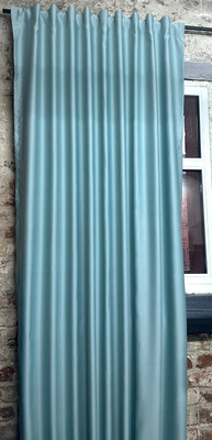 Комплект штор КронасМАрт Блэкаут 250x250 (2шт, мятный)