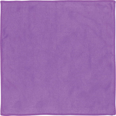 Салфетка хозяйственная Офисмаг для стекол, зеркал, оптики / 601260 (фиолетовый)