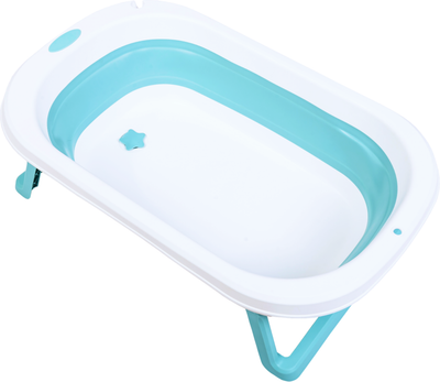 Ванночка детская Solmax&Kids С матрасиком / SM99357 (голубой)