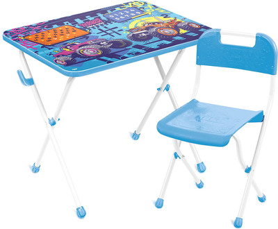 Комплект мебели с детским столом Ника Большие гонки / КП/БГ2