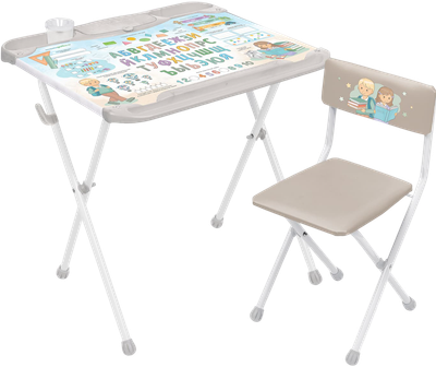 Комплект мебели с детским столом Ника Умница / КНД2/У