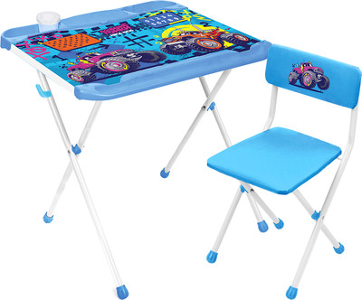 Комплект мебели с детским столом Ника Большие гонки / КНД2/БГ2