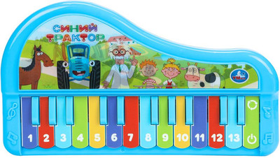 Музыкальная игрушка Умка Пианино Синий Трактор / B2360956-R 