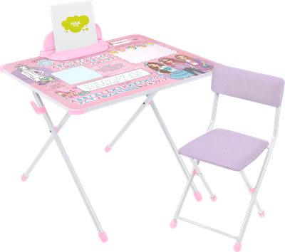 Комплект мебели с детским столом Ника Маленькая модница / NK-75/М