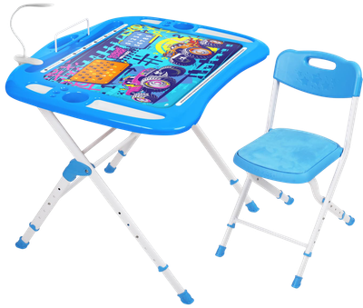 Комплект мебели с детским столом Ника Большие гонки / NKP2/БГ2