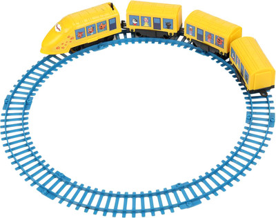 Железная дорога игрушечная Технодрайв Три Кота / 2007B052-R