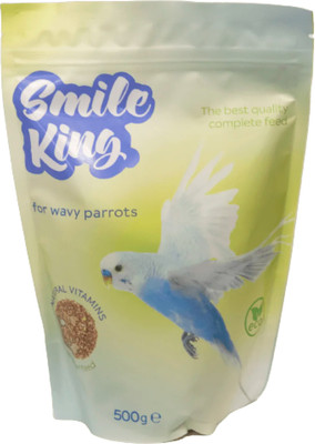 Корм для грызунов Smile King Для волнистого попугая / LKG-22  (500г)
