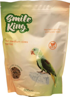 Корм для грызунов Smile King Для среднего попугая / LKG-24 (500г)