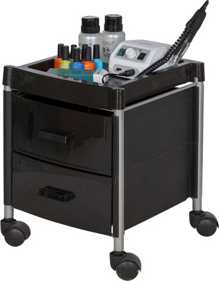 Тележка парикмахерская Элеганс Алана-02 (черный)