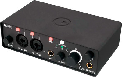 Аудиоинтерфейс Steinberg IXO22 (черный)