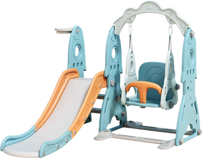 Горка-комплекс Sundays Ракета RB-21017 (голубой)