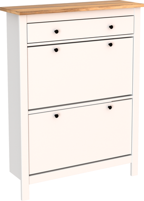 Тумба для обуви Mio Tesoro Сага 92x122 2.08.10.190.14 (белый/ясень)