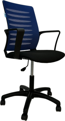 Кресло офисное Helmi Webstar HL-M16 / 376059 (синий/черный)