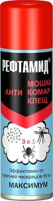 Спрей от насекомых Рефтамид Maximum (147мл)