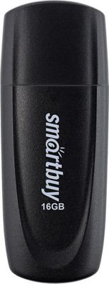 USB flash накопитель SmartBuy Scout Black 16GB (SB016GB2SCK)