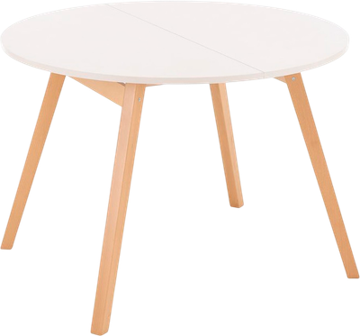 Обеденный стол Halmar Ruben 102-142x102x73 (кашемир/натуральный)