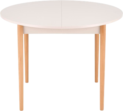 Обеденный стол Halmar Pivot 102-142x102x75 (кашемир/натуральный)