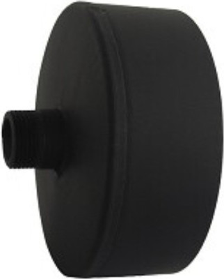 Заглушка дымохода LaVa С конденсатоотводом 0.8мм Д150 (черный)