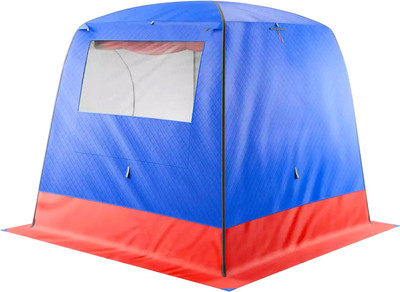 Палатка-баня MORZH XL Lux (синий/красный)