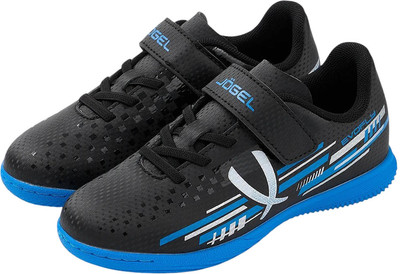 Бутсы футзальные Jogel Evofly IN Talant (р.29, черный/голубой)