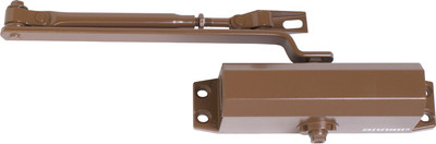 Доводчик с рычагом Аллюр Comfort ДД 165/3-4 A-C RAL8024 (коричневый)