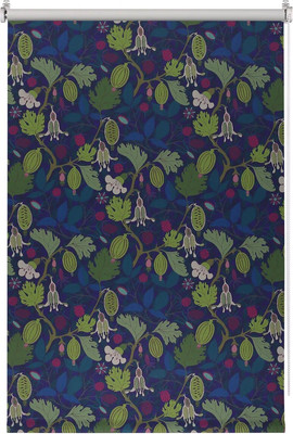 Рулонная штора Franc Gardiner Blackout Print Крыжовник 45x160 / 9403218209 (мультиколор)