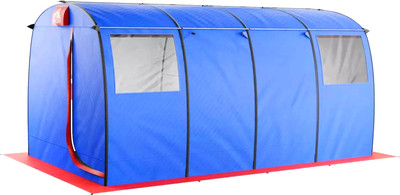 Палатка-баня MORZH Max XL (синий/красный)